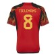 Prima Maglia Belgio Mondiali 2022 Youri Tielemans 8